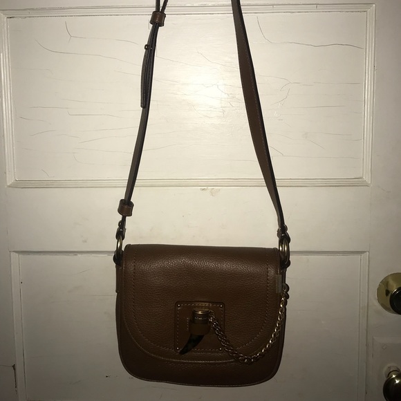 Michael Kors saddle bag - dark caramel - Picture 2 of 5